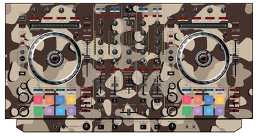 Pioneer DJ DDJ SX Skin Camo Desert